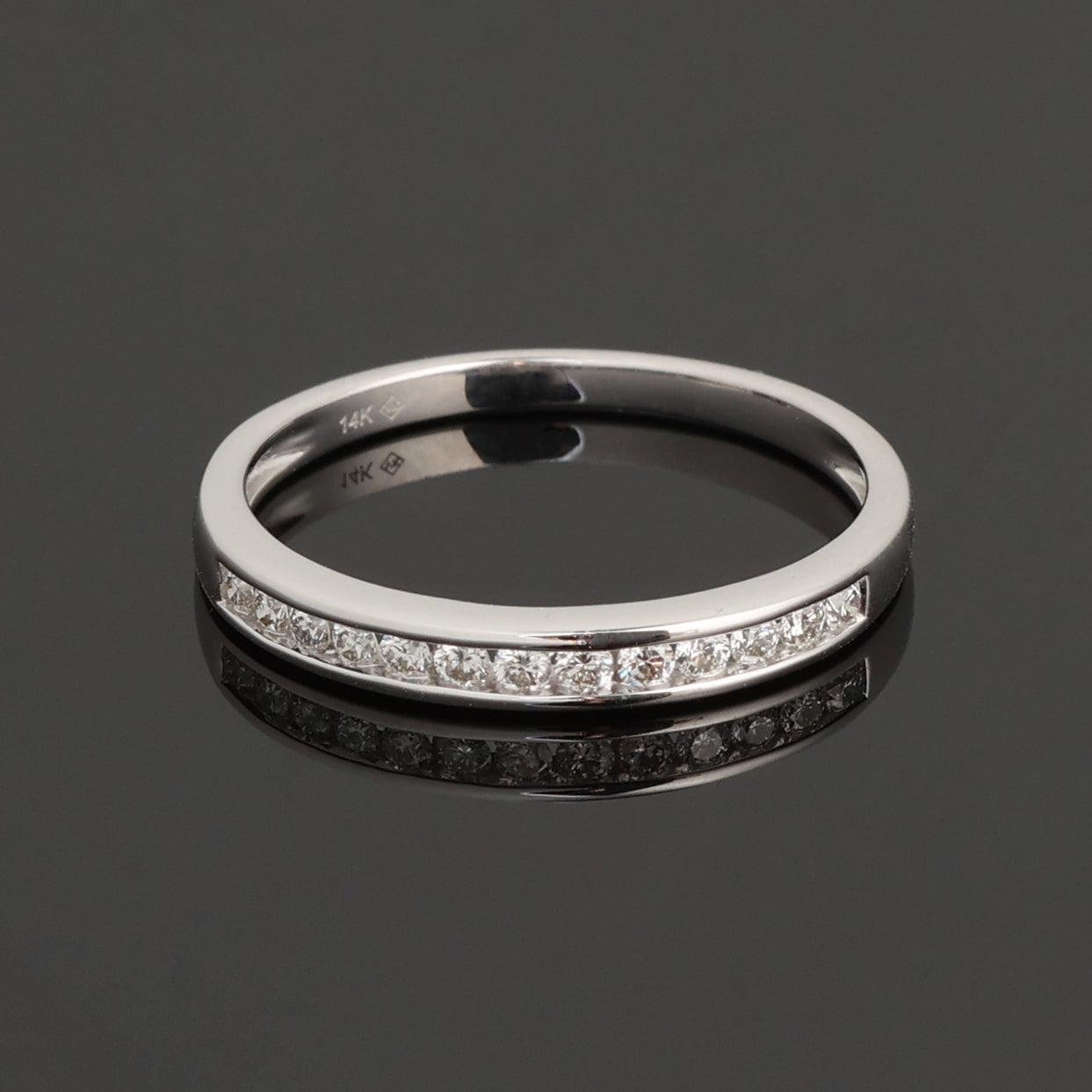 baltais zelts prove Gredzens ar Dimantiem 0.20 ct, Baltais zelts 585° (14K) – Fine Cast Gems