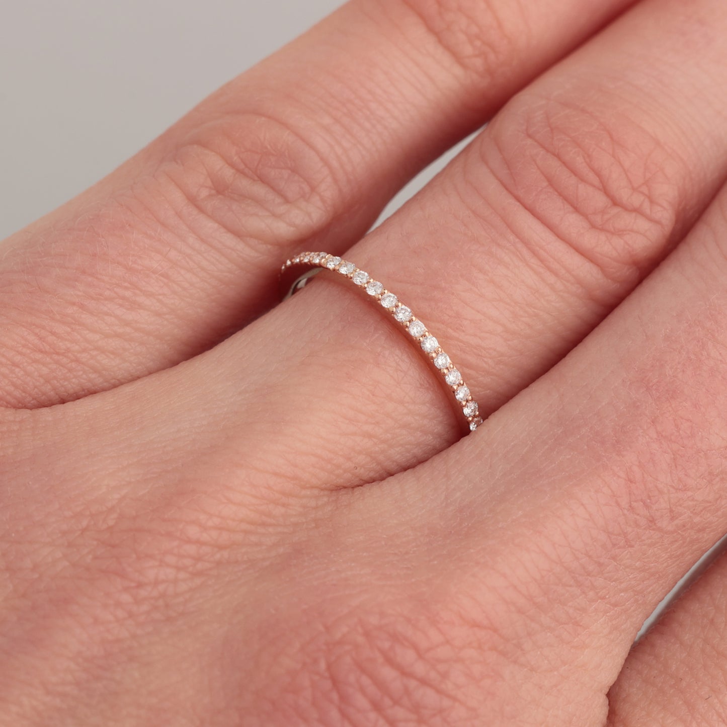 Кольцо с Бриллиантами 0.28 карат, Красное золото 750° (18К)