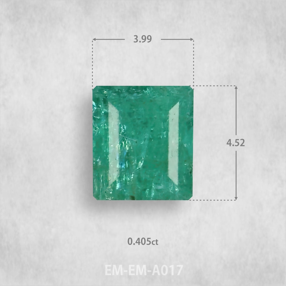 Smaragds 0.405ct Dabīgs, Smaragda piegriezums