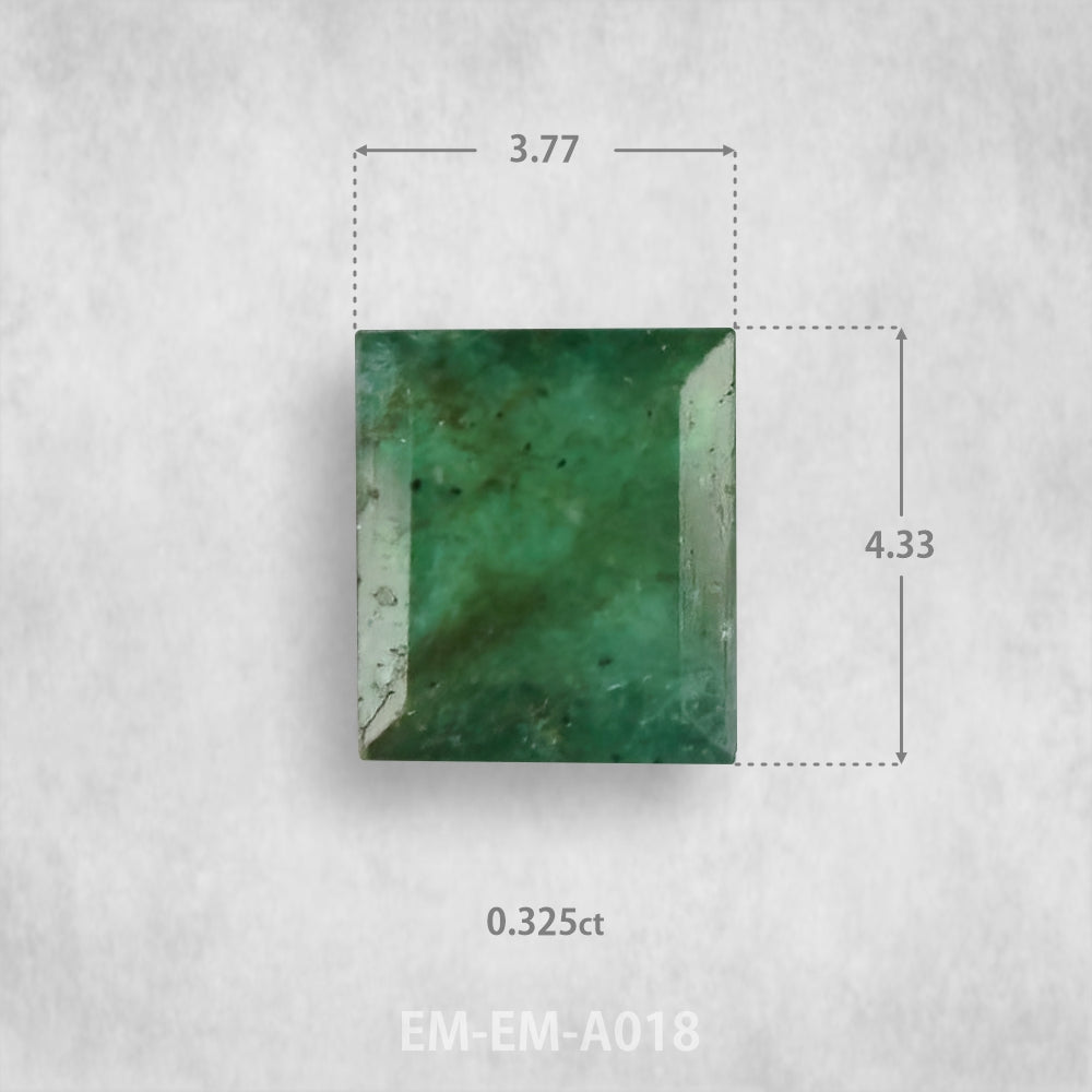 Smaragds 0.325ct Dabīgs, Smaragda piegriezums